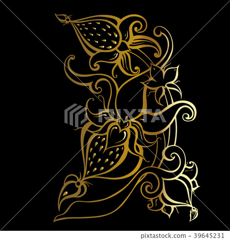 Paisley. Ethnic ornament. Vector illustration 39645231