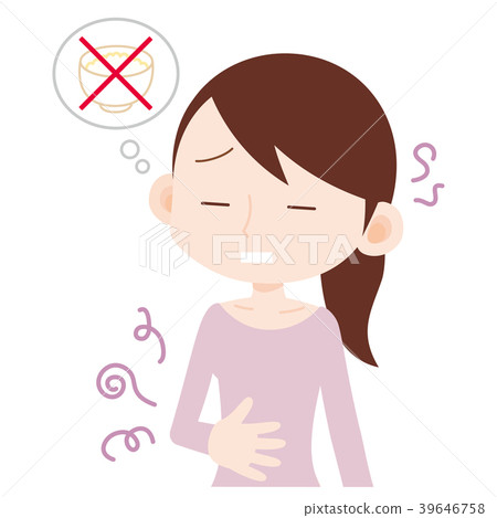 Fasting sugar restriction woman putting up with rice 39646758