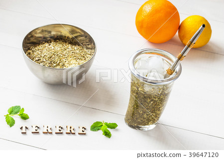 terere, frozen yerba mate drink 39647120