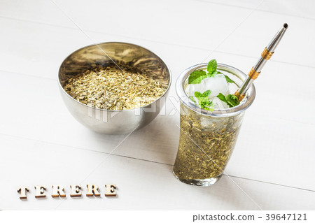 terere, frozen yerba mate drink 39647121