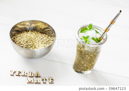 terere, frozen yerba mate drink 39647123