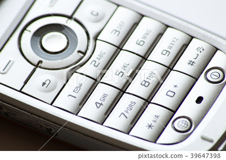 old cell phone numeric keyboard 39647398
