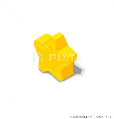 Golden star favorite symbol Golden star favorite symbol 39649525