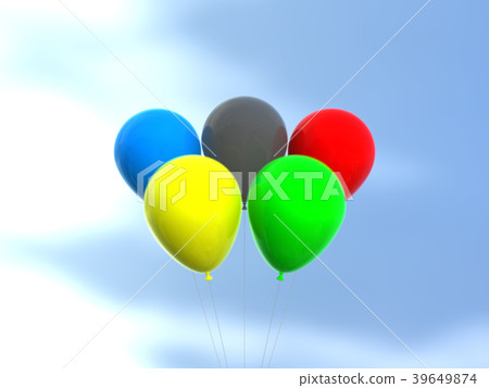 奧運圖像5氣球 39649874