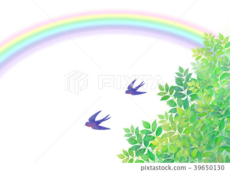燕子和初夏彩虹 燕子和初夏彩虹 39650130