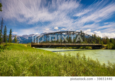 Bridge over the Athabasca River in Jasper National 39651440