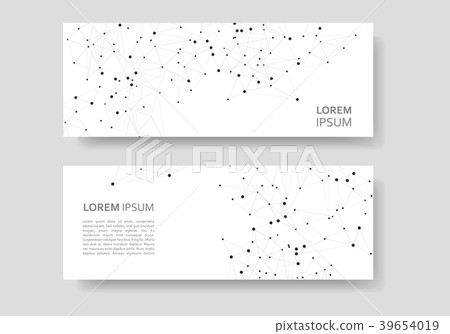 Vector business cards cover design. Templates with 39654019