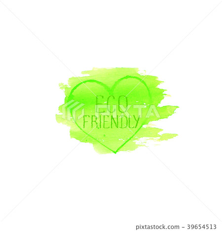 Eco friendly concept logo design template 39654513