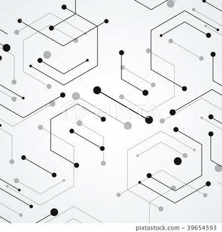 Molecular structure pattern background. Vector Molecular structure pattern background. Vector 39654593