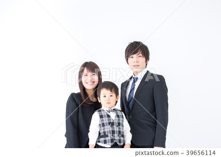 年輕的家庭照片 39656114