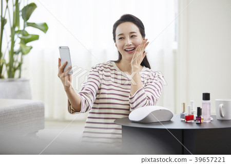 房子，生活，家庭主婦，女人，韓國人 39657221