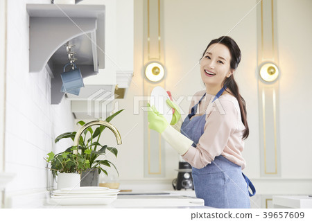 House, Life, Housewife, Woman, Korean 39657609