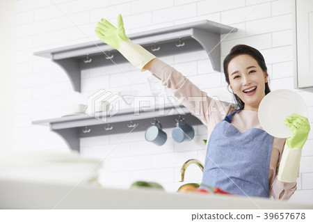 House, Life, Housewife, Woman, Korean 39657678