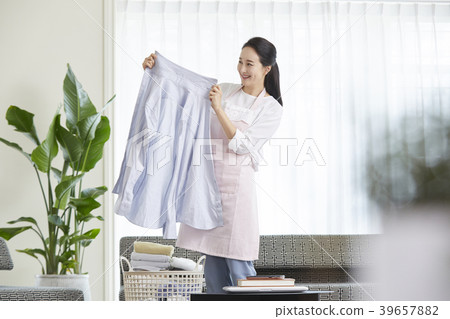 房子，生活，家庭主婦，女人，韓國人 39657882