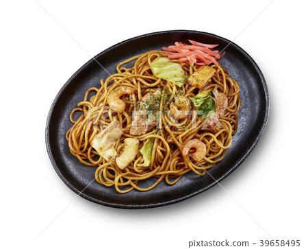 Yakisoba (Makoto) Yakisoba (stir-fried soba noodles) Yakisoba (Makoto) Yakisoba (stir-fried soba noodles) 39658495