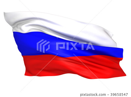 Russian flag - Stock Illustration [39658547] - PIXTA