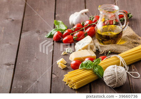 Still life photo, background with pasta and cheese Still life photo, background with pasta and cheese 39660736