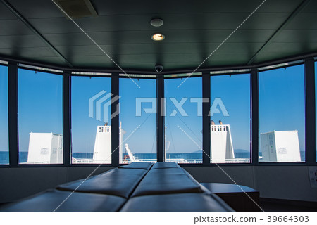 Ehime National highway ninety ferry See the sea from the cabin 39664303