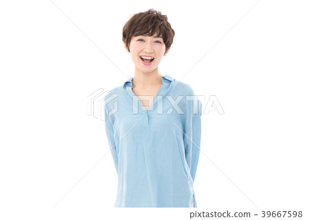 Young woman laughing 39667598