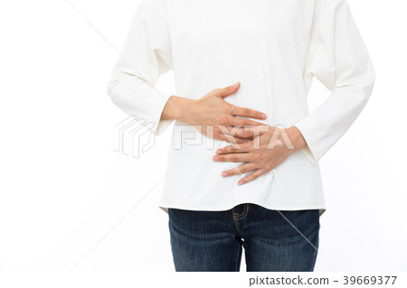 少婦stomachache月經抽筋 少婦stomachache月經抽筋 39669377