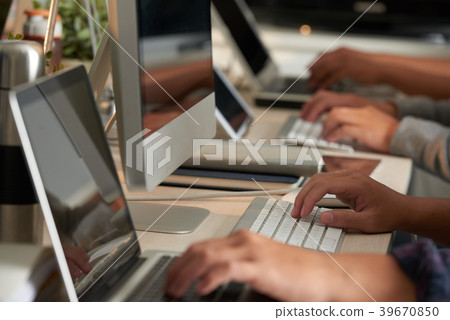 Unrecognizable Programmers Using Computers 39670850