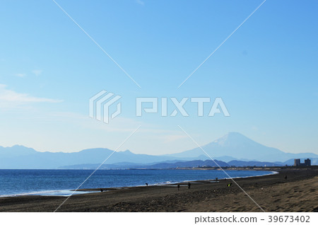 富士山和Kakinuma海岸 39673402