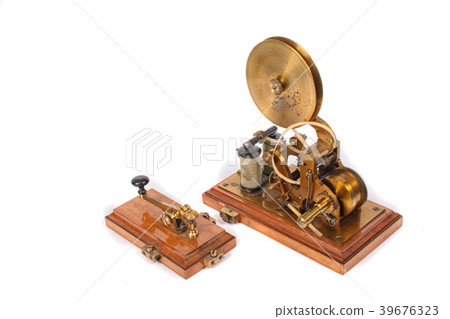 old telegraph machine 39676323