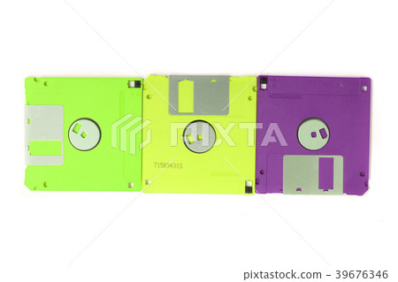 color floppy disks color floppy disks 39676346