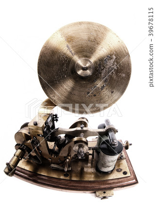 old telegraph machine 39678115