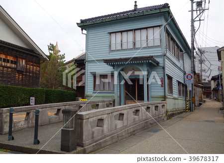 風景素材金澤toshi茶館街道 風景素材金澤toshi茶館街道 39678317