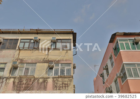 the Tong lau old house at hong kong 39682525
