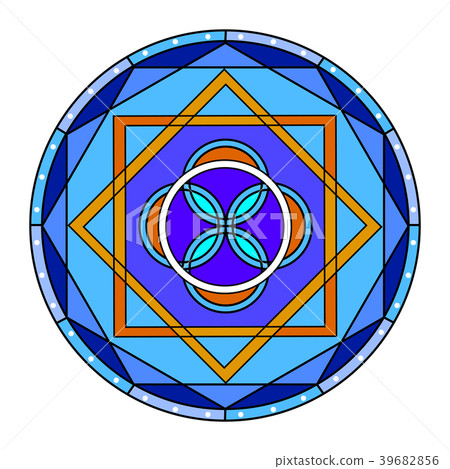 abstract cute mandala abstract cute mandala 39682856