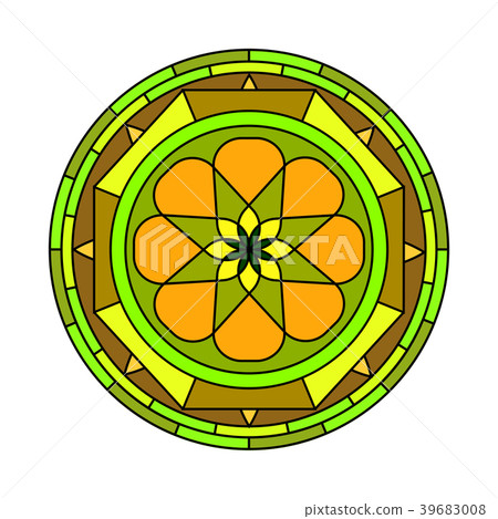 abstract cute mandala 39683008