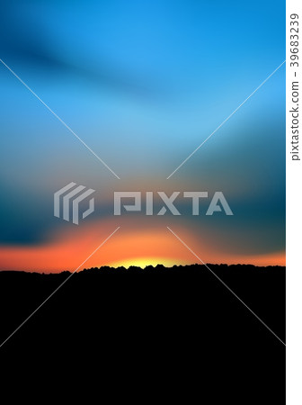 Blue Sunset 39683239