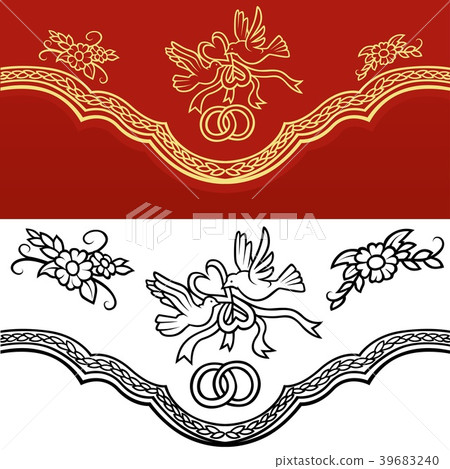 Wedding Ornament 39683240