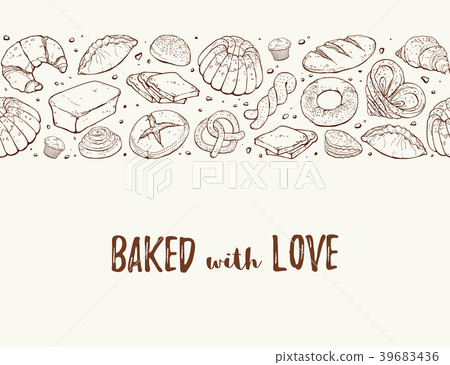 fresh bread poster 39683436