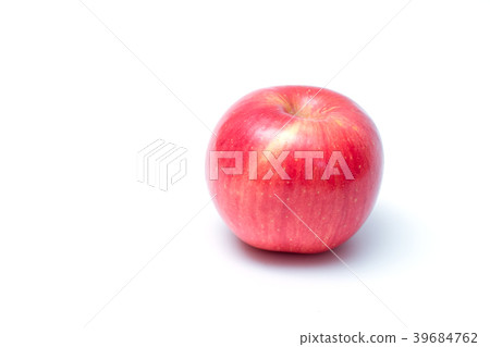 Red apple on white background Red apple on white background 39684762