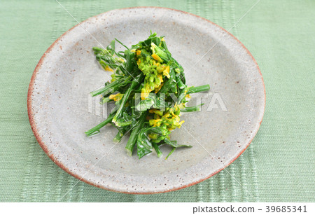 Mustard mayonnaise of rape blossoms 39685341