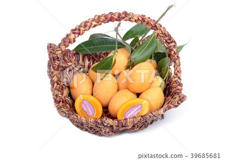 Marian Plum and Plum Mango in the basket 39685681