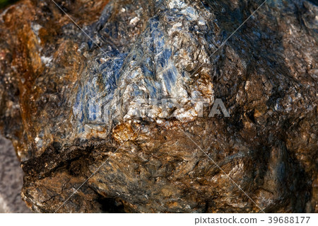 Surface of stone Cyanite, Nonsan,Chungcheongnam-d Surface of stone Cyanite, Nonsan,Chungcheongnam-d 39688177