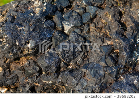 Surface of stone Magnetite, Gangwon-do 39688202