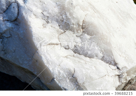 Surface of stone Quartz, Jangsu-gun,Jeonbuk,Korea 39688215