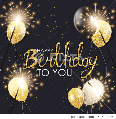 Abstract Happy Birthday Background Card Template Abstract Happy Birthday Background Card Template 39690076