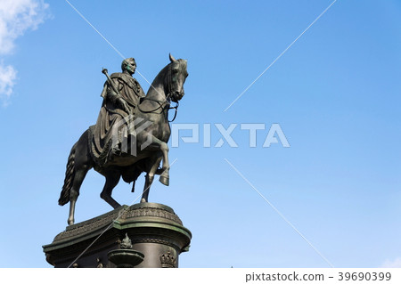 John of Saxony Monument in Dresden, Germany 39690399
