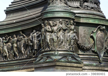 John of Saxony Monument in Dresden, Germany 39690401