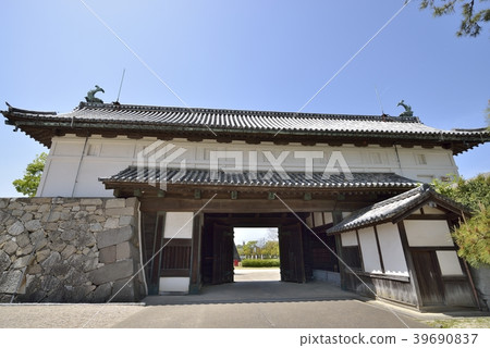 佐賀市佐賀城堡酒井的門 39690837