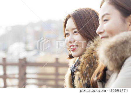 Couple, friend, travel, Gangneung, Gangwon-do 39691774