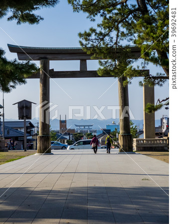 Izumo Taisha的Torii盛開 Izumo Taisha的Torii盛開 39692481