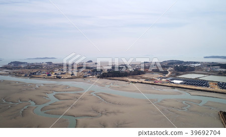 Dron Image, Daebudo, Ansan, Gyeonggi-do, Korea 39692704