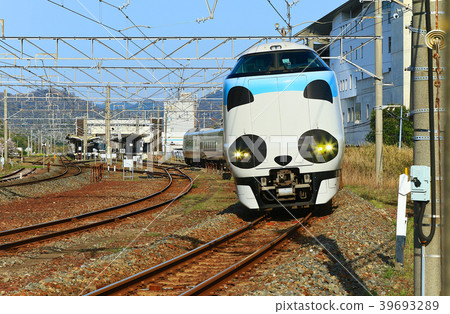 Panda Kuroshio No. JR 287 Panda face Express Train Kuroshio 20 Panda Kuroshio No. JR 287 Panda face Express Train Kuroshio 20 39693289